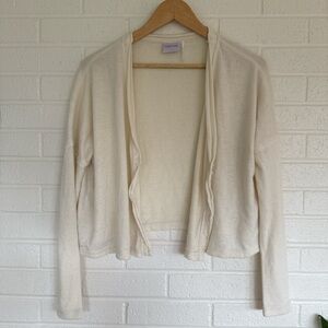 Urban Outfitters Cream Knit Cardigan Sweater